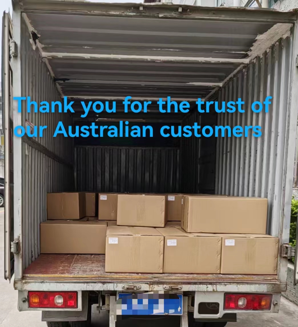 Bedankt voor het vertrouwen van onze Australische klanten