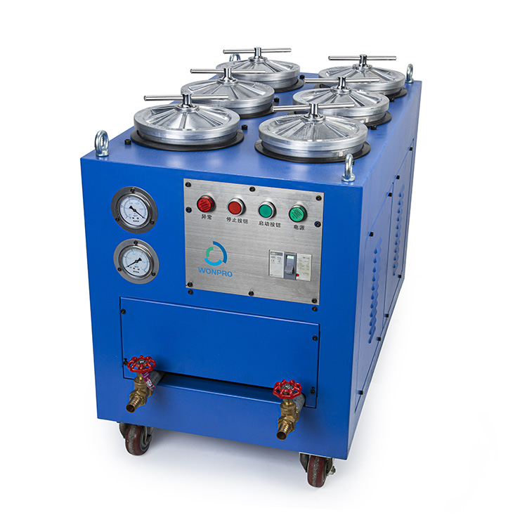 6R mobiele oliefiltermachine
