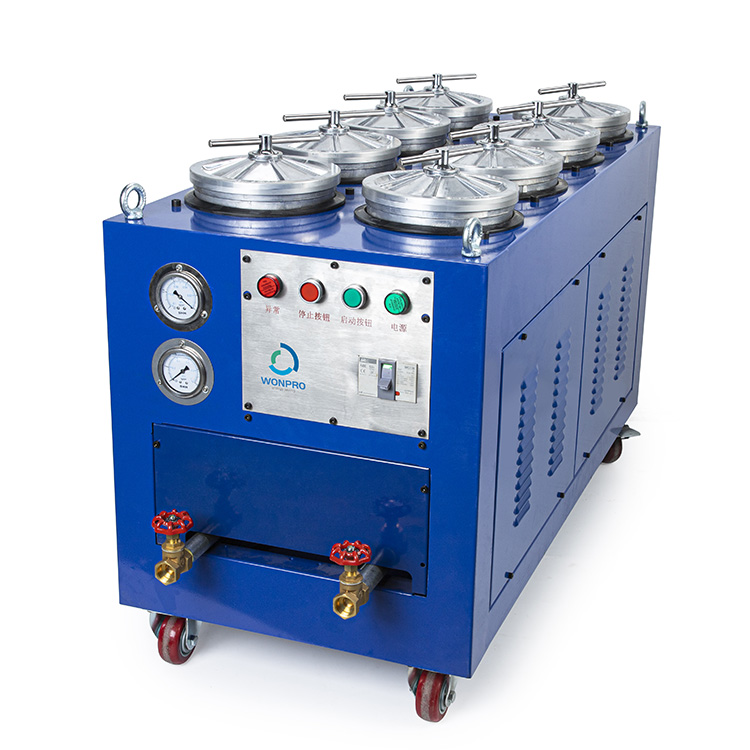 8R Waterglycololie Mobiele oliefiltermachine
