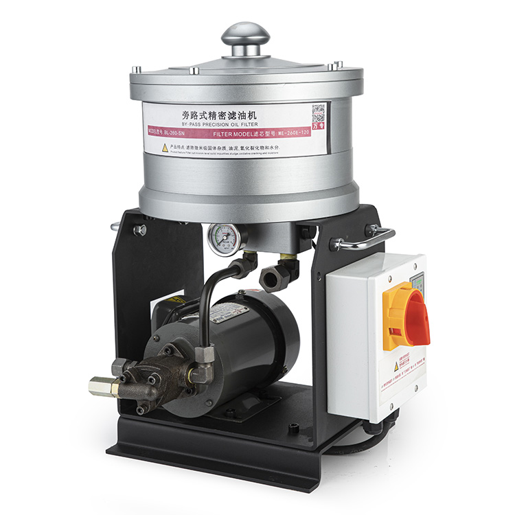 BL Water Glycol Olie Bypass Oliefilter Machine